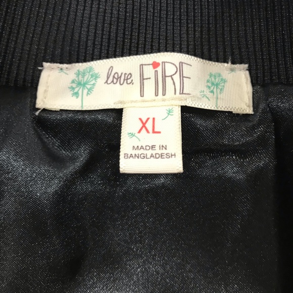 Love Fire Jacket XL Juniors - Picture 4 of 7